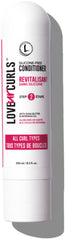 Love Ur Curls hydrating detangler bottle showing slip for silky, hydrated curls