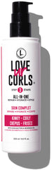 Love Ur Curls all-in-one curl cream bottle for moisturized, defined curls