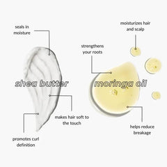 Love Ur Curls shea butter and moringa oil nourish for shine