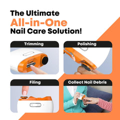 Love You Studio electric nail clipper front view showing compact design
