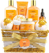 LOVERY almond milk & honey shower gel nourishes skin during a refreshing cleanse.