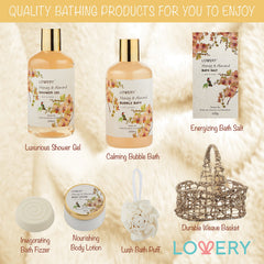 LOVERY bath salt 100g for a soothing, relaxing soak
