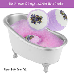 LOVERY bath salts in scented blend for indulgent soak and mood lift.