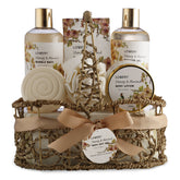 LOVERY Christmas gift basket packaging ready for gifting with elegant presentation