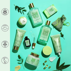 Lovery Tea Tree Oil bottle for spa-like aromatherapy and skin nourishment