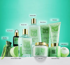 Lovery Tea Tree Shower Gel offers refreshing cleansing and uplifting scent