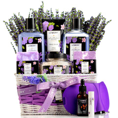 LOVERY womens christmas gift basket ready-for-gift spa set for holiday pampering