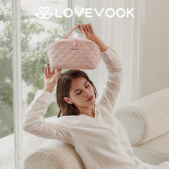 LOVEVOOK triple-proof-interior close-up demonstrates leak resistance for liquids.
