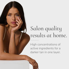 Loving Tan Deluxe Face Self Tanner Medium face application close-up natural shade