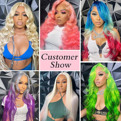 Loyom 613 body-wave blonde hair offers versatile styling and soft, bouncy texture.