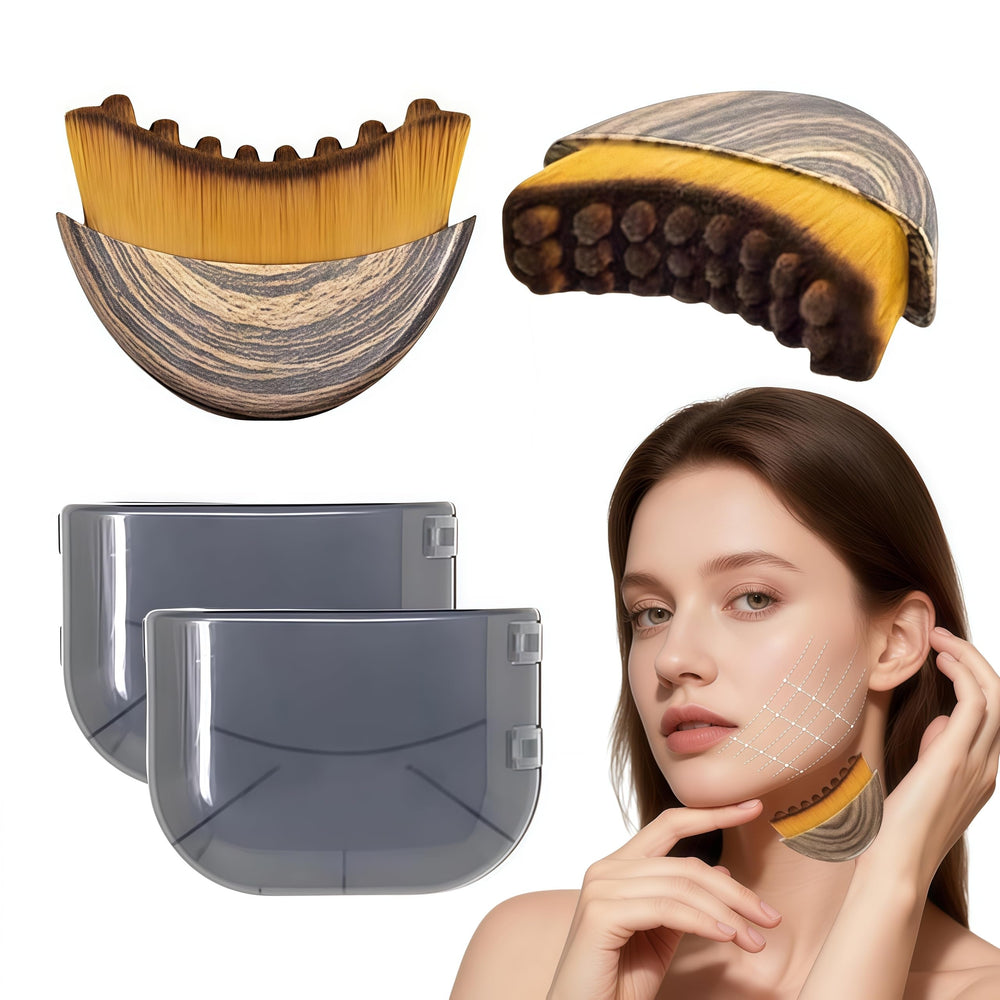 Loyuril lymphatic contour brush pack 2pcs for at-home drainage