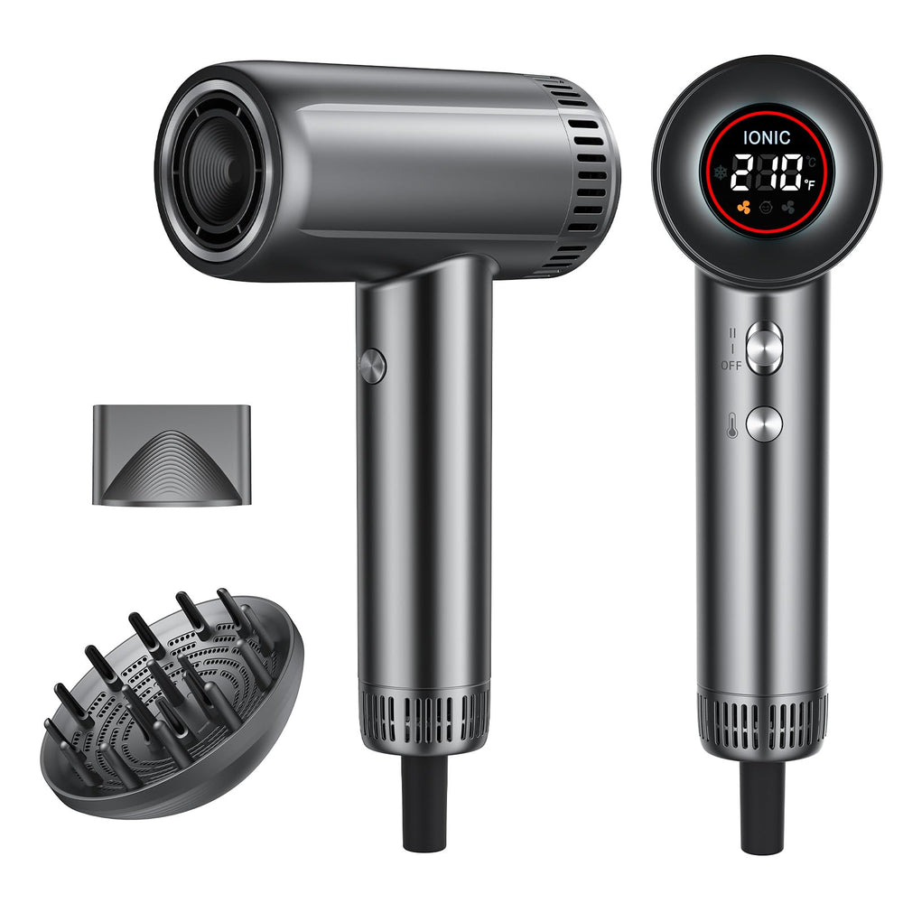 lpstea hair dryer with magnetic attachments offers versatile styling for professional results.