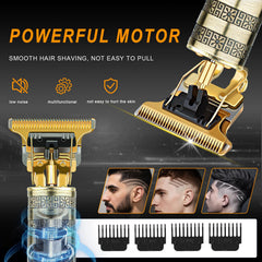 LQT Hair Trimmer features easy cleaning with water rinse and protective cover.