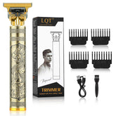 LQT Professional Hair Trimmer with T Style Zero-Gap Cutter Head delivers precise, skin-friendly cuts.