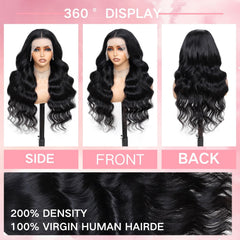 LUCKOKOS 13x6 HD lace-front detail highlighting invisible hairline realism
