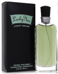 Lucky You cologne spray package shown, ideal for gifting or travel packaging.