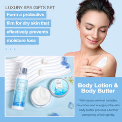 LUCOTIYA ocean-scented-soap-bar nourishes skin with refreshing marine notes.