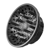 Ludvento hair diffuser attached to a dryer for easy styling.