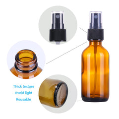 LUFEVRM amber bottle closeup shows UV-blocking glass protects ingredients.