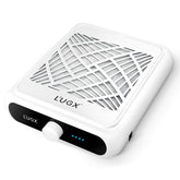 L'UGX Rechargeable Nail Dust Collector front view for cordless mobile manicures.