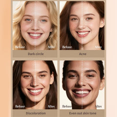 Lulesi Foundation Stick tinted moisturizer swatch demonstrates skin-evening tint