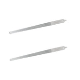 Lulong diamond dust nail file 9-inch close-up shows durable steel for natural-nail shaping