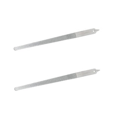 Lulong diamond dust nail file 9-inch close-up shows durable steel for natural-nail shaping