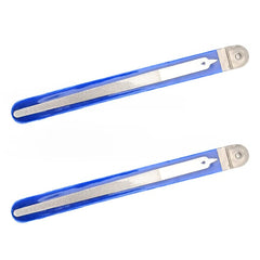 Lulong double-sided nail file with non-slip grip for precise shaping