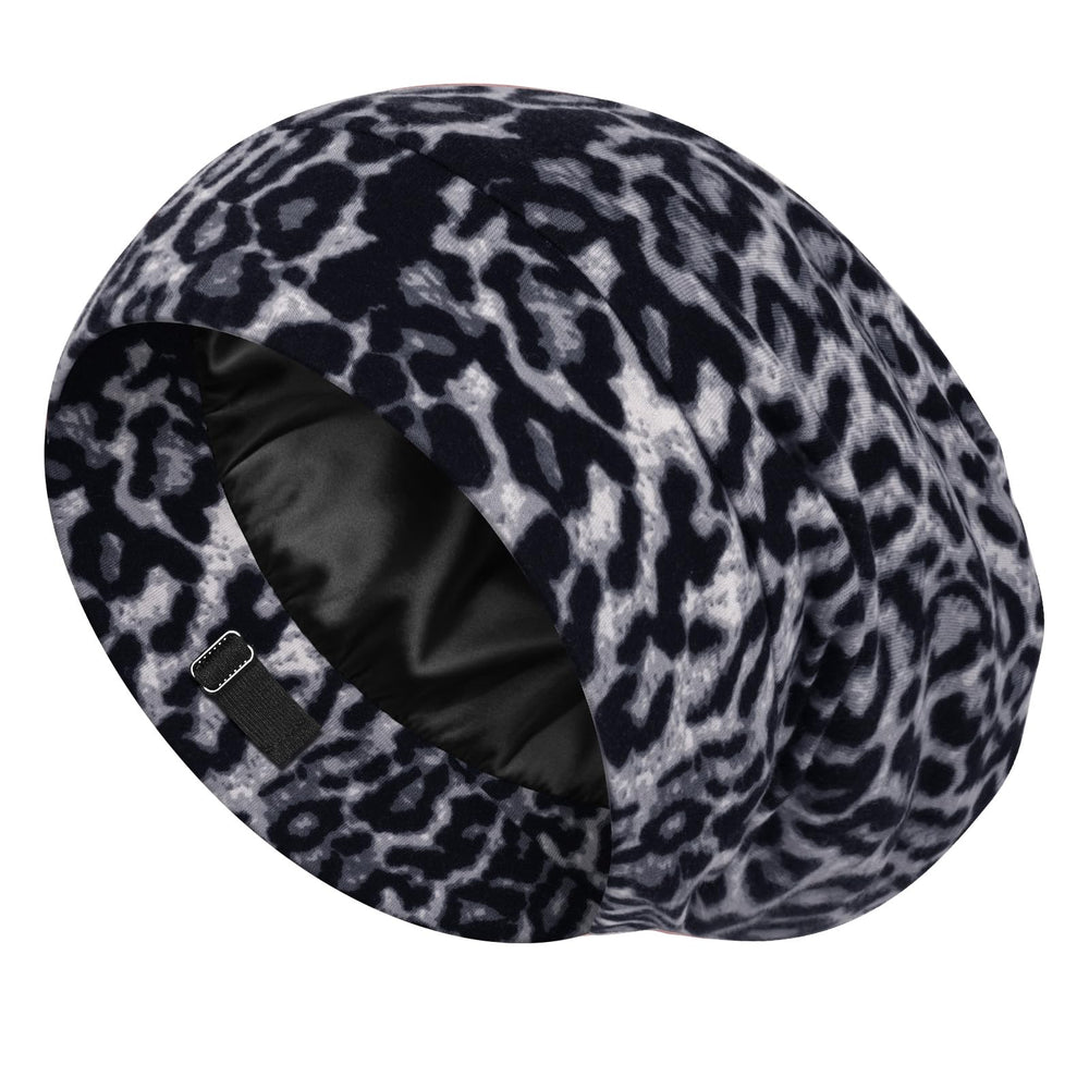 LULUSILK silk cap close-up highlights smooth lining for gentle hair protection