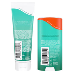 Lume bundle packaging featuring aluminum-free formula.
