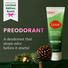 Lume Fresh Alpine packaging evokes mountain freshness for confidence