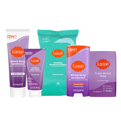 Lume Gift Set packaging displaying the full starter collection for easy gifting.