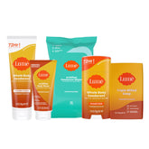 Lume toasted coconut smooth solid stick close-up for all-day odor protection.