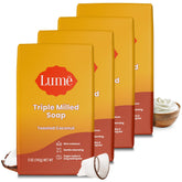 Lume triple milled bar soap rich moisture for hydrated skin