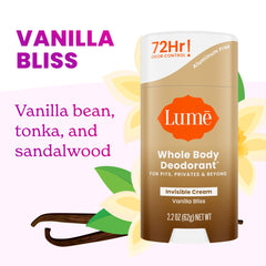 Lume underarm odor-control application shot illustrating discreet use.