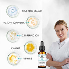 LuminaSkin serum texture close-up highlighting silky, lightweight formula for daily use
