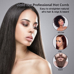 LURA wide-tooth section designed for coarse African American hair