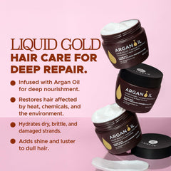 Luseta Argan Oil Hair Mask creamy texture ideal for easy application