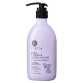 Luseta Biotin B-Complex Thickening Conditioner bottle promotes color-safe conditioning.