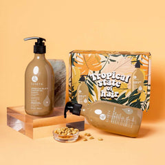 Luseta Castor Oil Shampoo texture close-up showing rich nourishing formula
