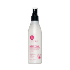 Luseta Glossy Pearl Leave-In Conditioner bottle delivers deep hydration for dry hair.