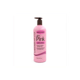 Luster's Pink Oil Moisturizer bottle front showing lightweight hydration for dry hair