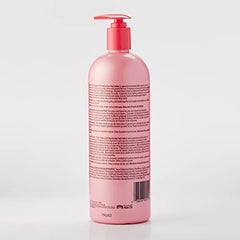 Luster's Pink Oil Moisturizer pump-dispense demonstrates easy application for daily moisture