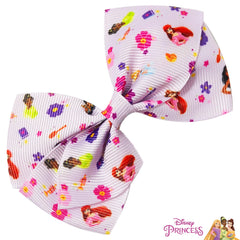 LUV HER 4-inch bows ideal for ponytails and braids with comfy wear.