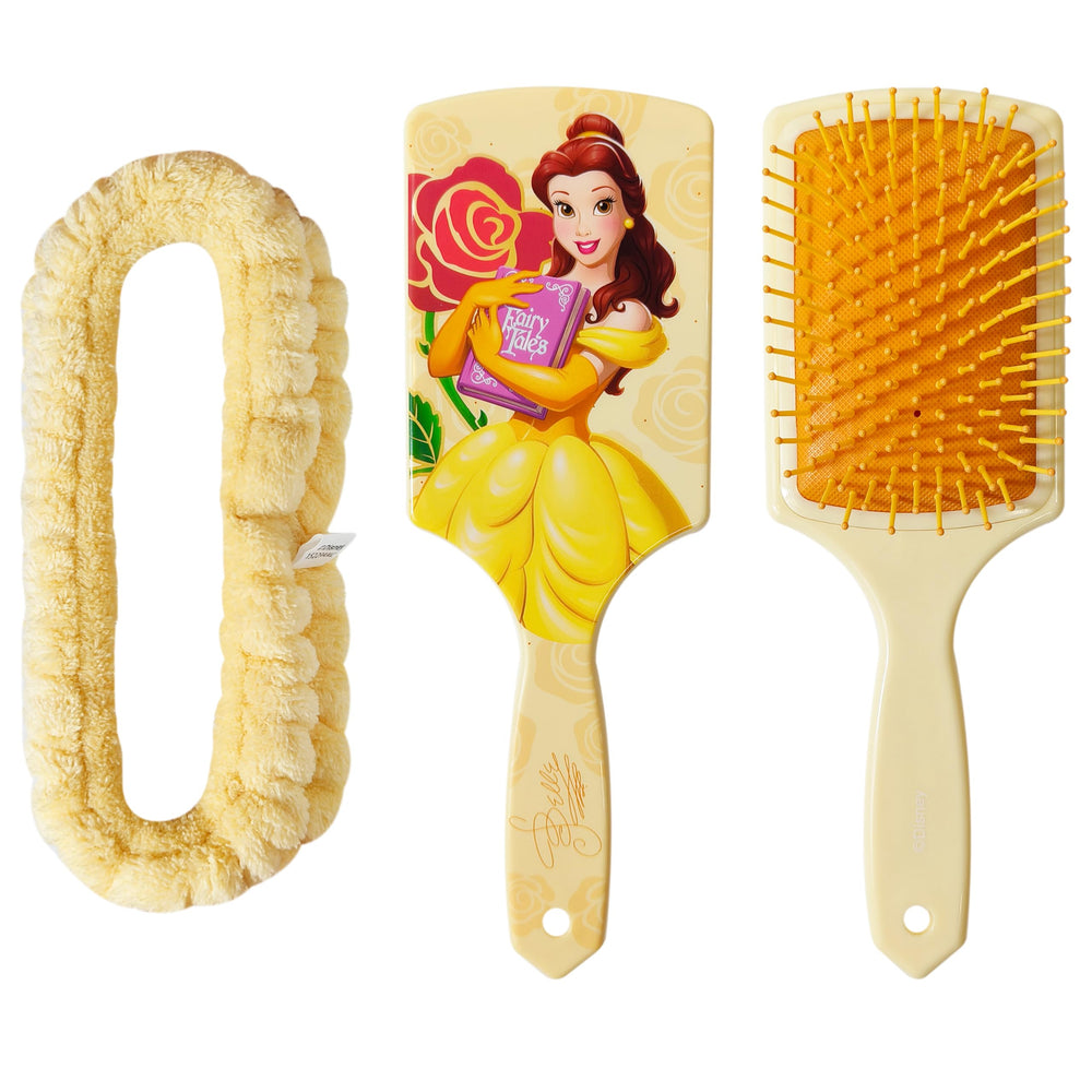 LUV HER Kids Hair Brush with Disney Bella for gentle detangling and smooth daily styling