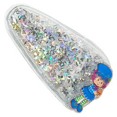 LUV HER kids hair clip multicolor fashion adds color pop to school days.