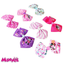 LUV HER Minnie bows on alligator clips provide secure hold during active play