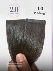LUVME Yaki Straight clip-ins 18in showcase fuller length and natural texture