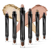 Luxaza 6pcs cream eyeshadow set showing cohesive color range for effortless looks