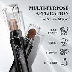 LUXAZA Eyeshadow Stick hexagonal tube improves grip during precise application.